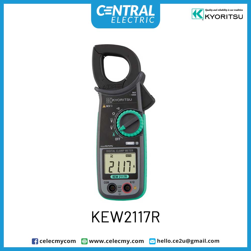 Kyoritsu 2117R Digital AC Clamp Meter